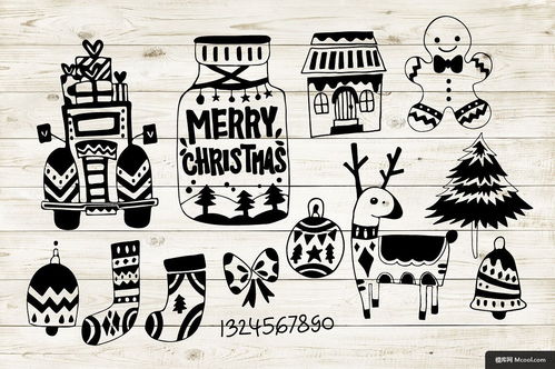 圣誕節(jié)與新年平面設計靈感 氣球與飾品矢量素材全攻略